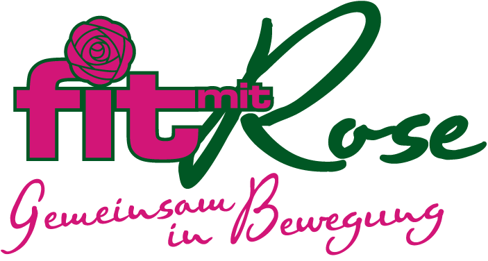 Logo Fit mit Rose - gemeinsam in Bewegung in Gera Thüringen
